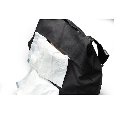 T-Bags 2pocket Black TrashBag Dispenser, 5PK 1001-5